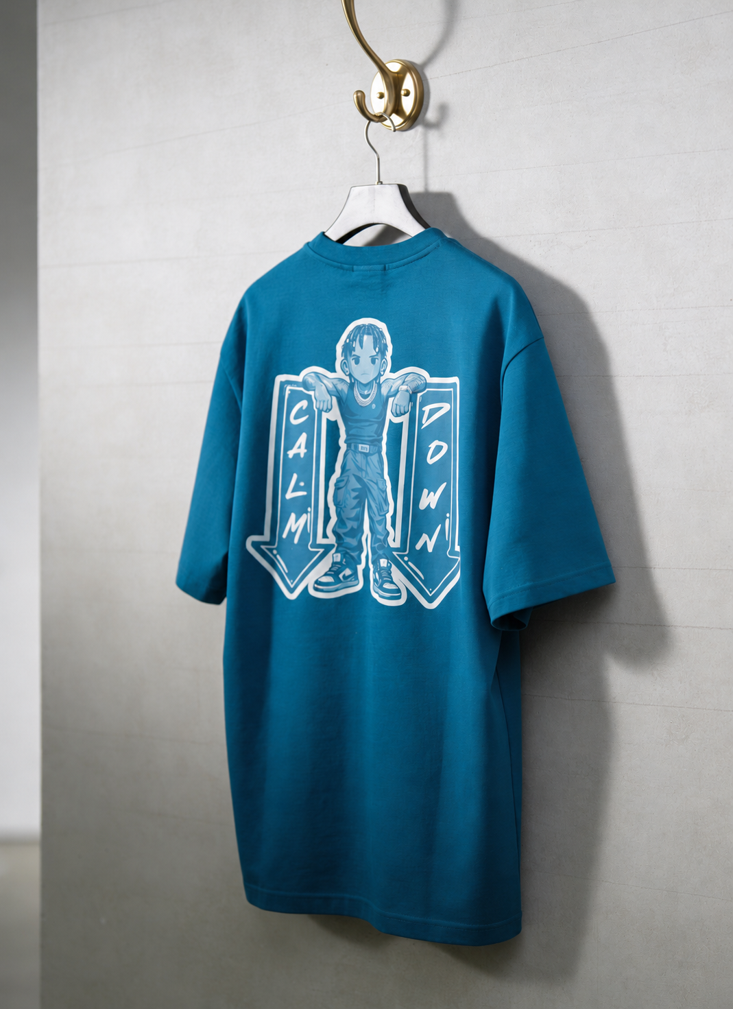 Calm Down Energy Oversized T-shirt