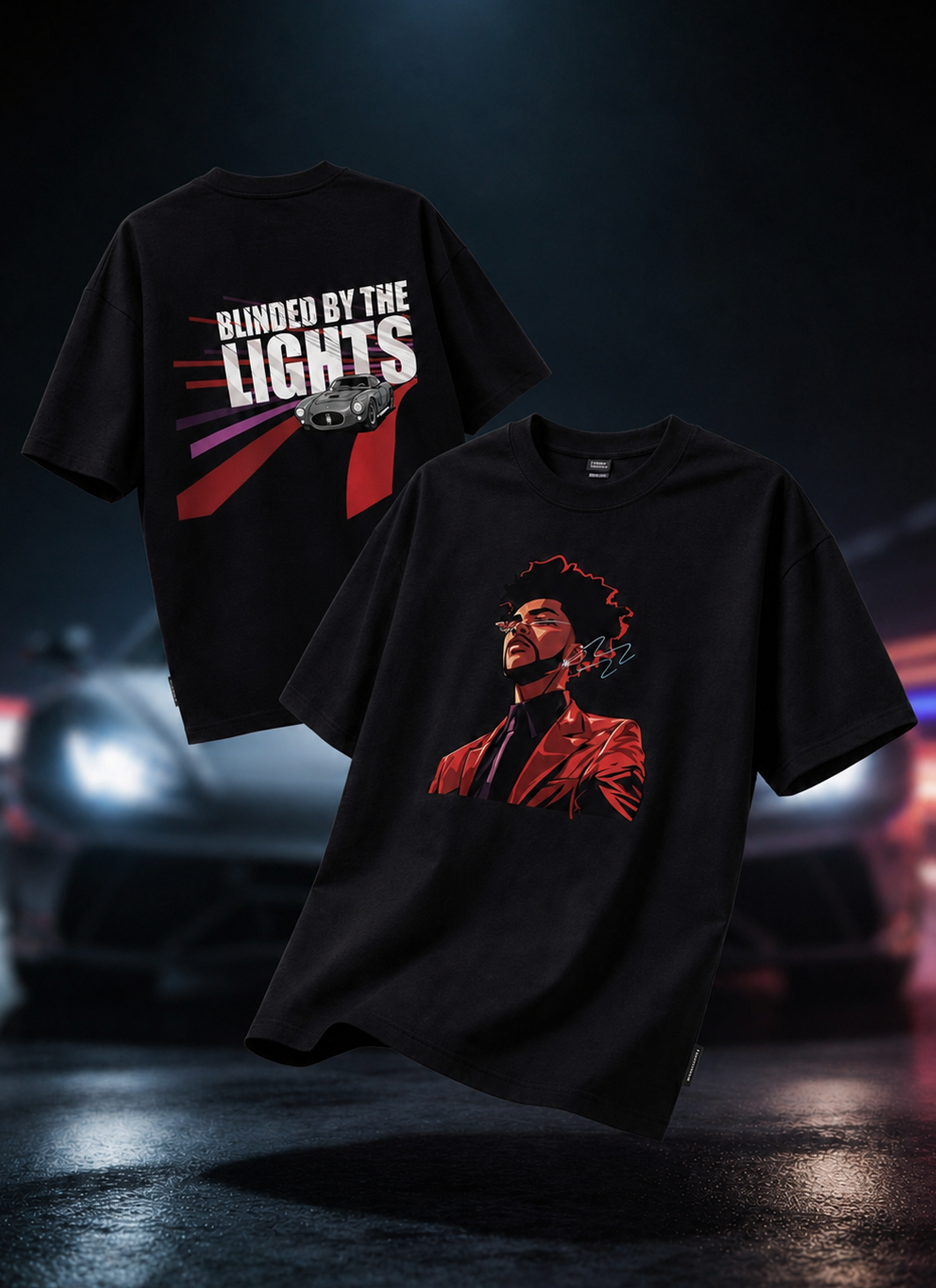 Blinded Lights Oversized T-Shirt
