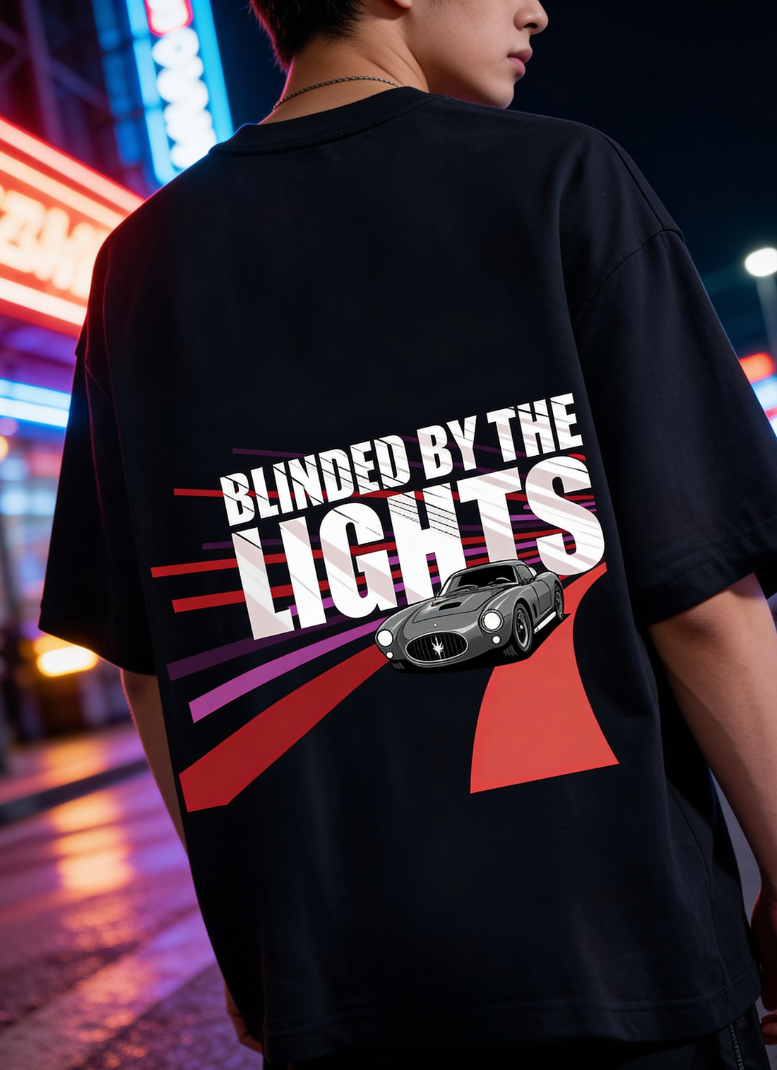 Blinded Lights Oversized T-Shirt