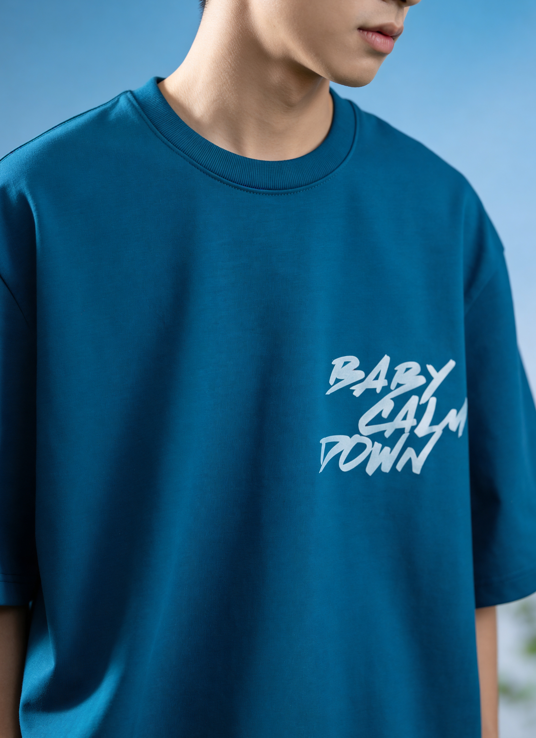 Calm Down Energy Oversized T-shirt